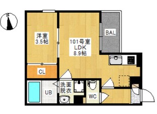 REGALEST 平井の物件間取画像